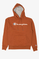 Orange Champion Hooded Sweatshirt