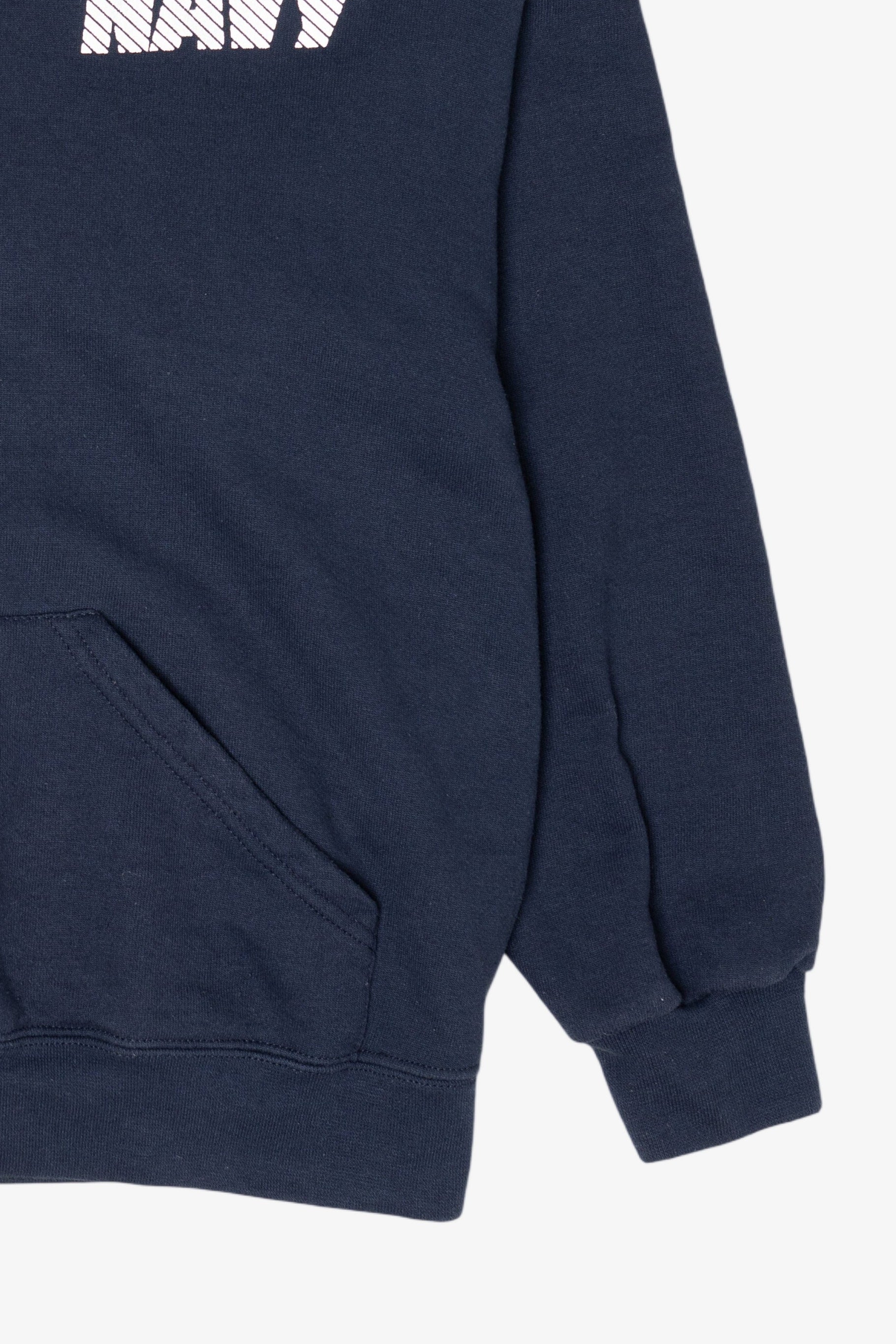 Vintage Authentic US Navy Hooded Sweatshirt (1990s)