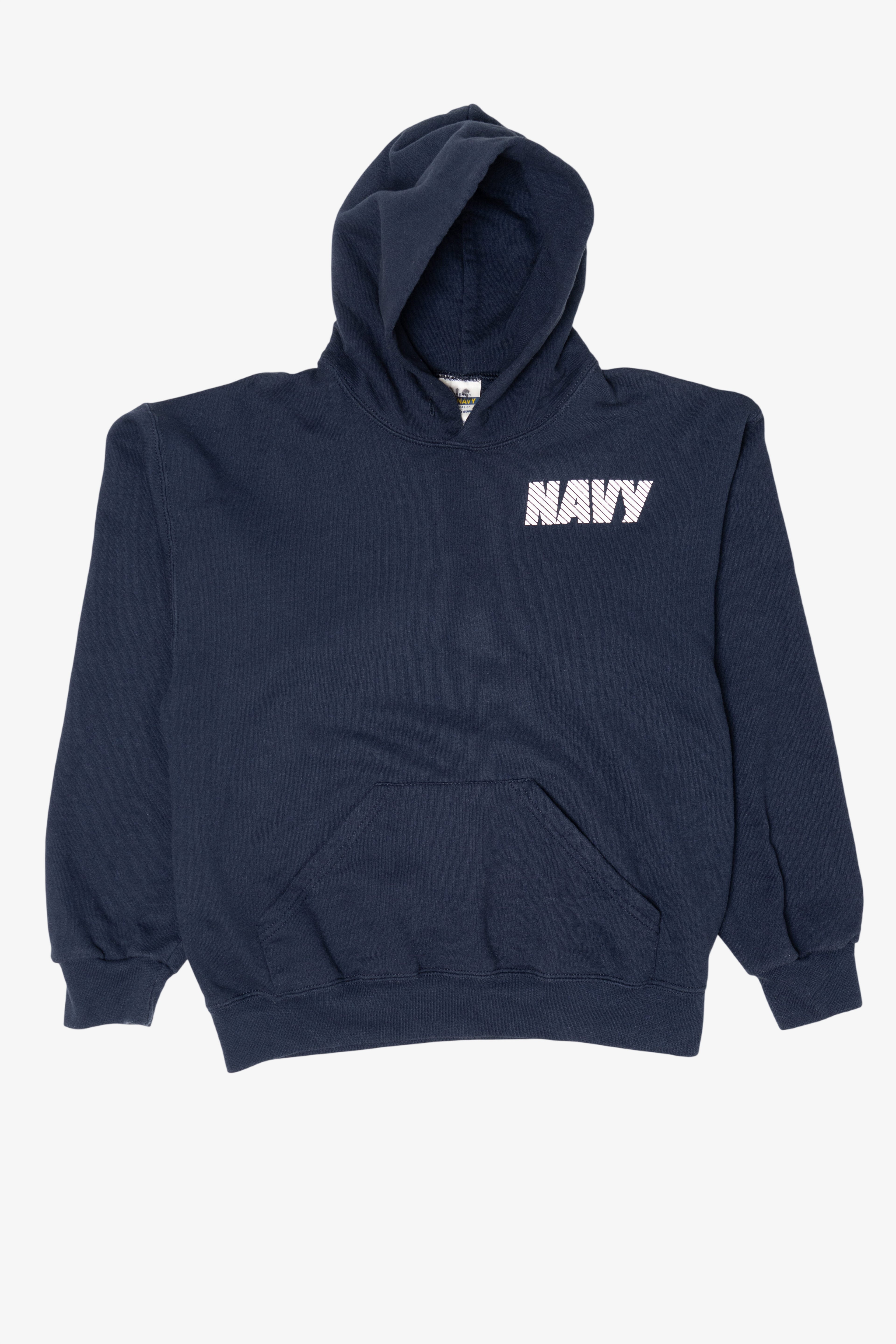 Vintage Authentic US Navy Hooded Sweatshirt (1990s)