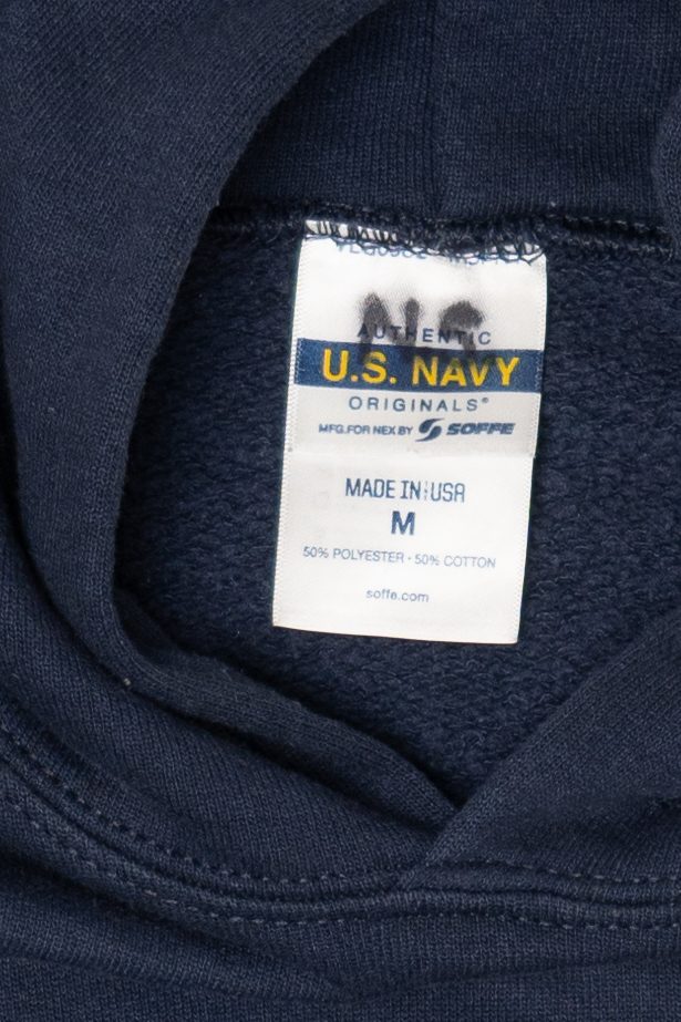 Vintage Authentic US Navy Hooded Sweatshirt (1990s)