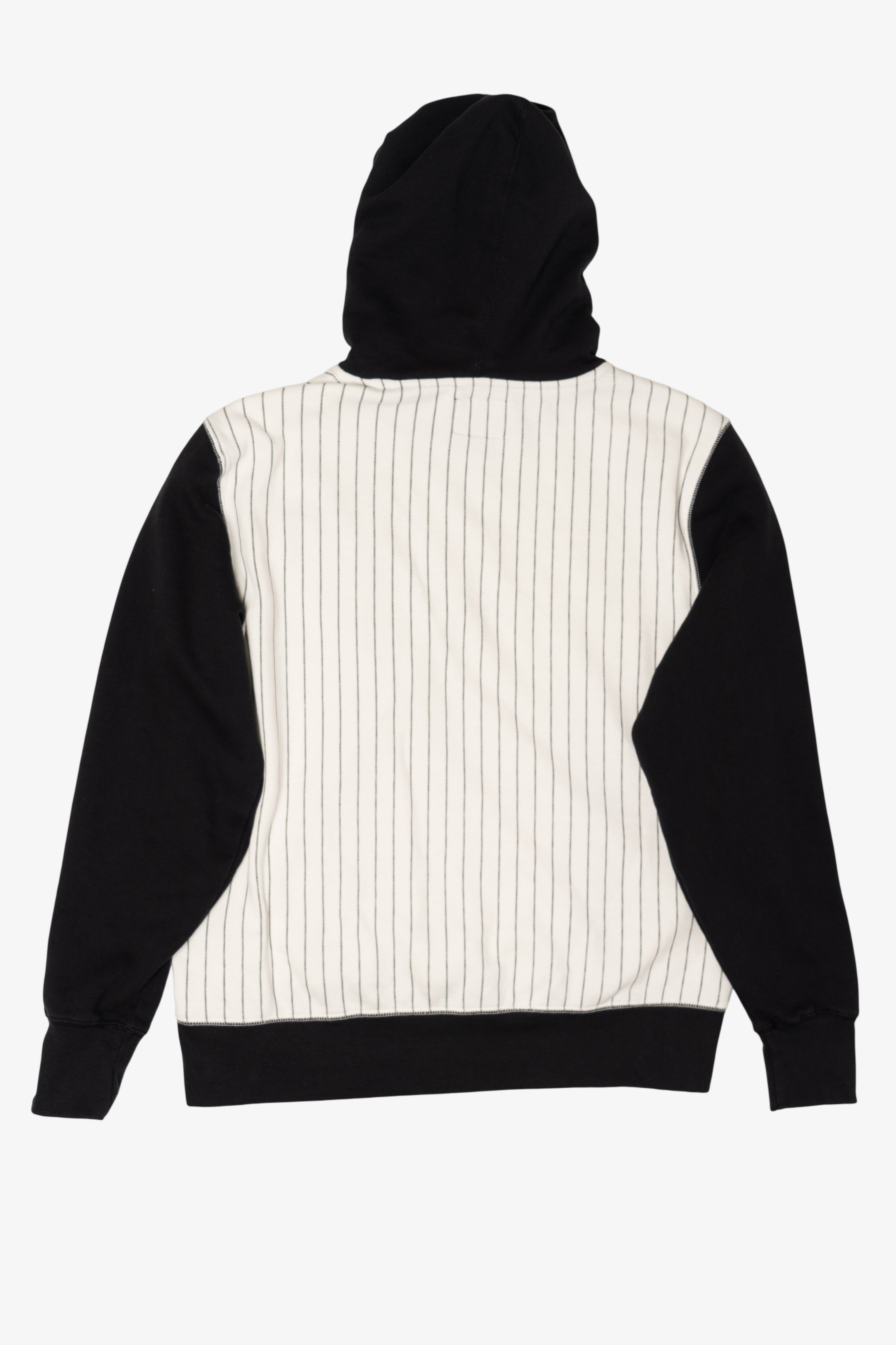 Recycled Texas Rangers Pinstripe Hooded Sweatshirt (2010s)