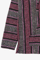 Vintage Molina Gray And Pink Baja Hoodie Sweatshirt (1990s)