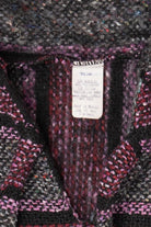 Vintage Molina Gray And Pink Baja Hoodie Sweatshirt (1990s)