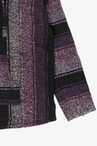 Vintage Purple Hooded Baja Sweatshirt (1990s)