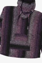 Vintage Purple Hooded Baja Sweatshirt (1990s)