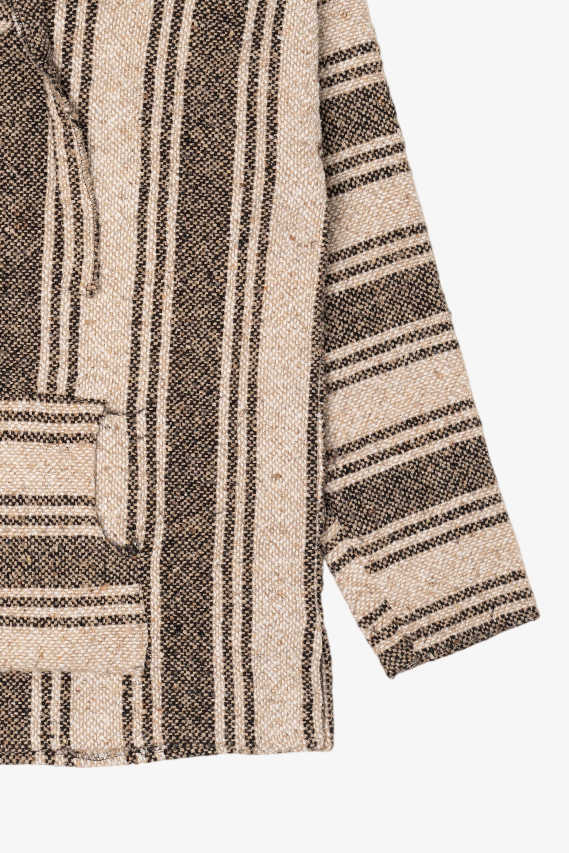 Vintage Beige Hooded Baja Sweatshirt (2000s)