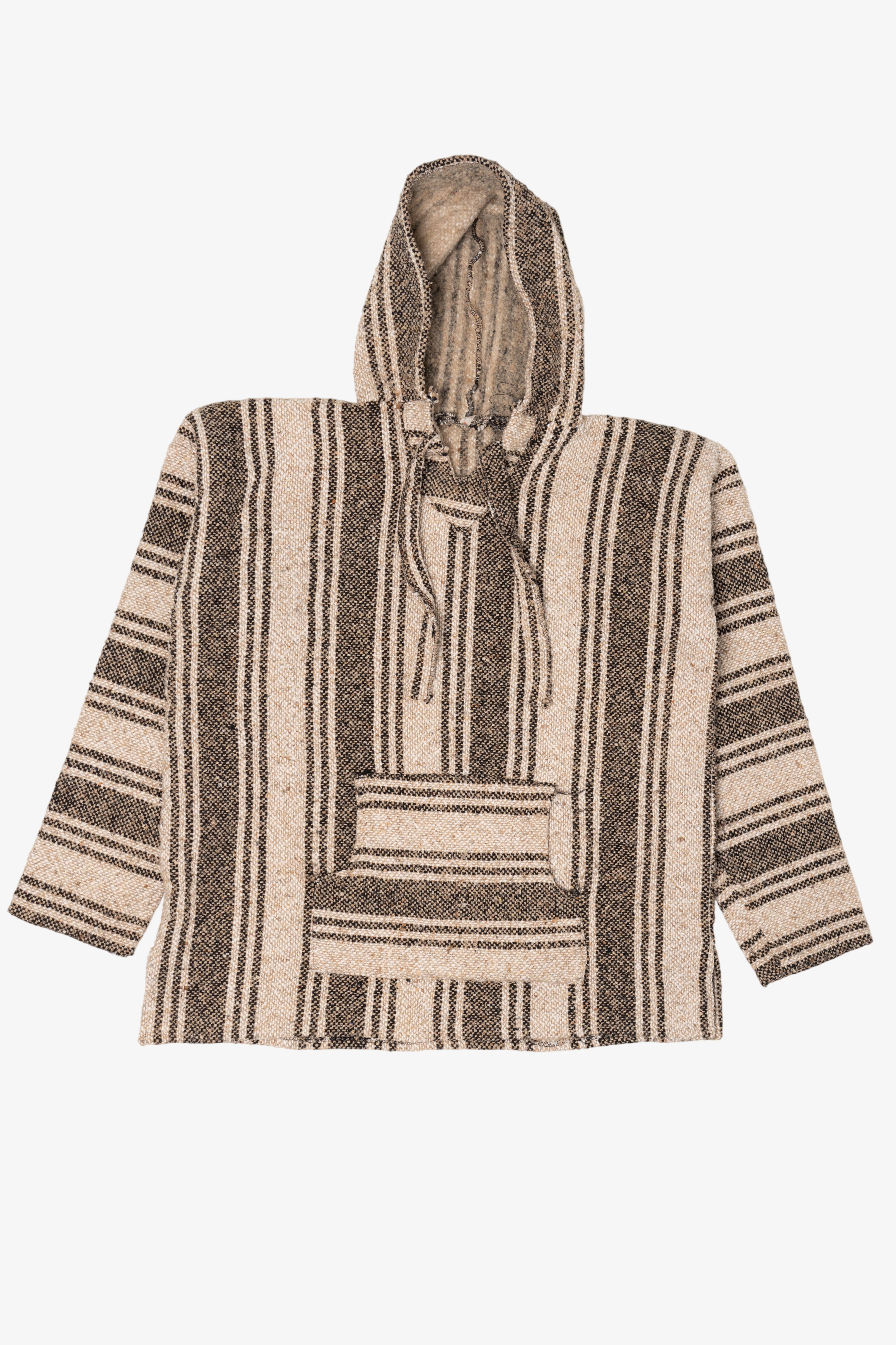 Vintage Beige Hooded Baja Sweatshirt (2000s)