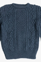 Vintage Blue Clothes To You Fisherman Sweater (1980s)