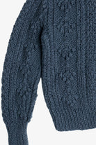 Vintage Blue Clothes To You Fisherman Sweater (1980s)