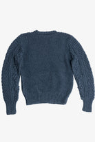 Vintage Blue Clothes To You Fisherman Sweater (1980s)