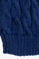 Vintage Navy Blue Irish Fisherman Sweater (1980s)