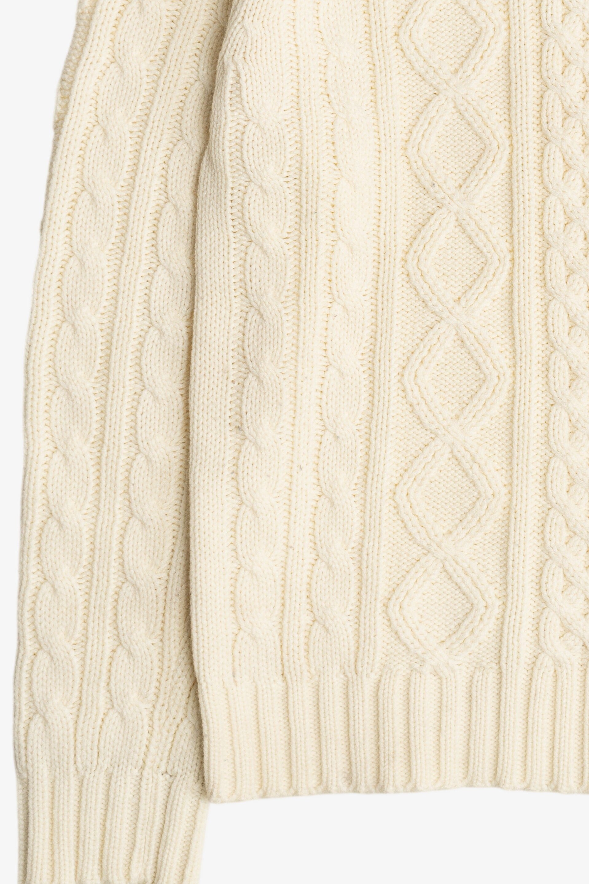 Vintage Gap Cable Knit Fisherman Sweater (1980s)
