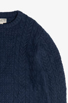 Navy Blue Duluth Trading Co. Fisherman Sweater (2010s)