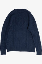 Navy Blue Duluth Trading Co. Fisherman Sweater (2010s)