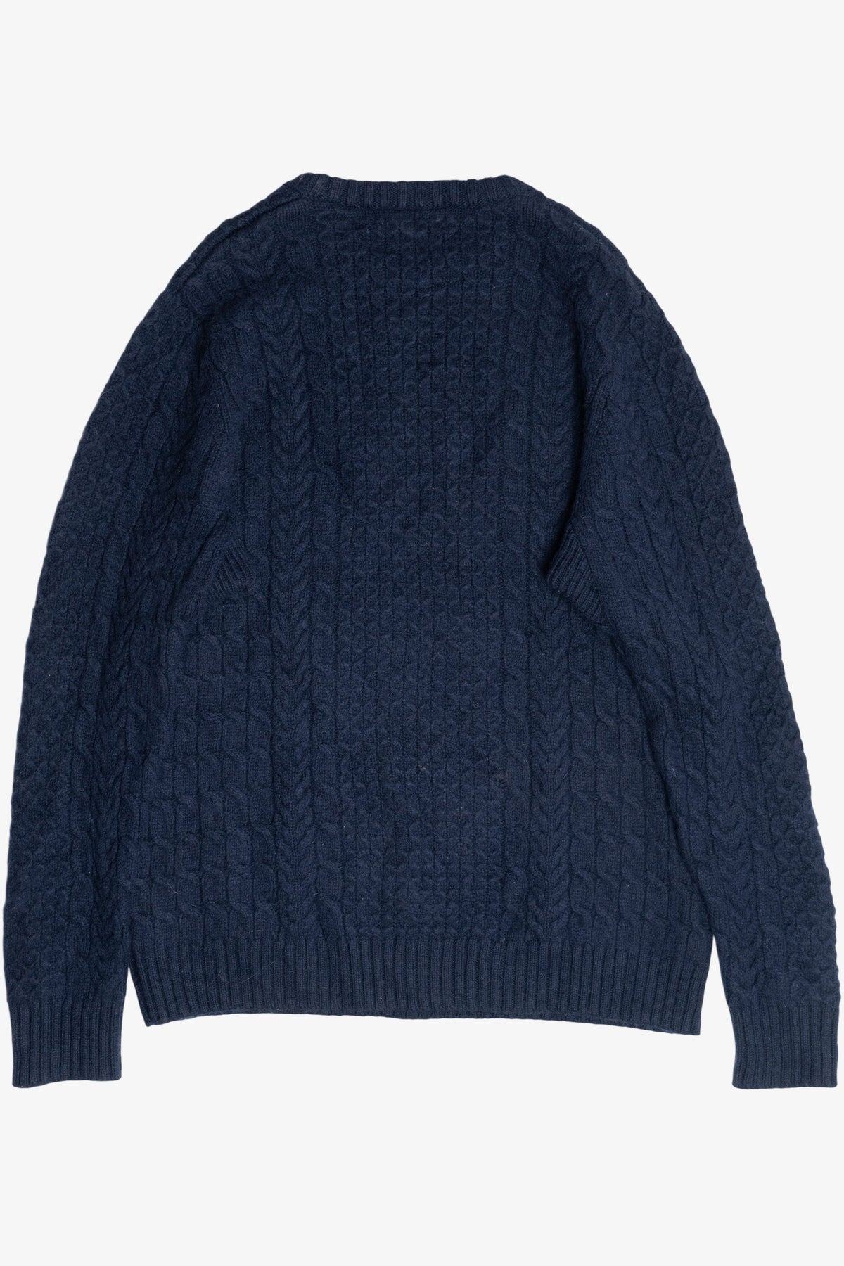 Navy Blue Duluth Trading Co. Fisherman Sweater (2010s)