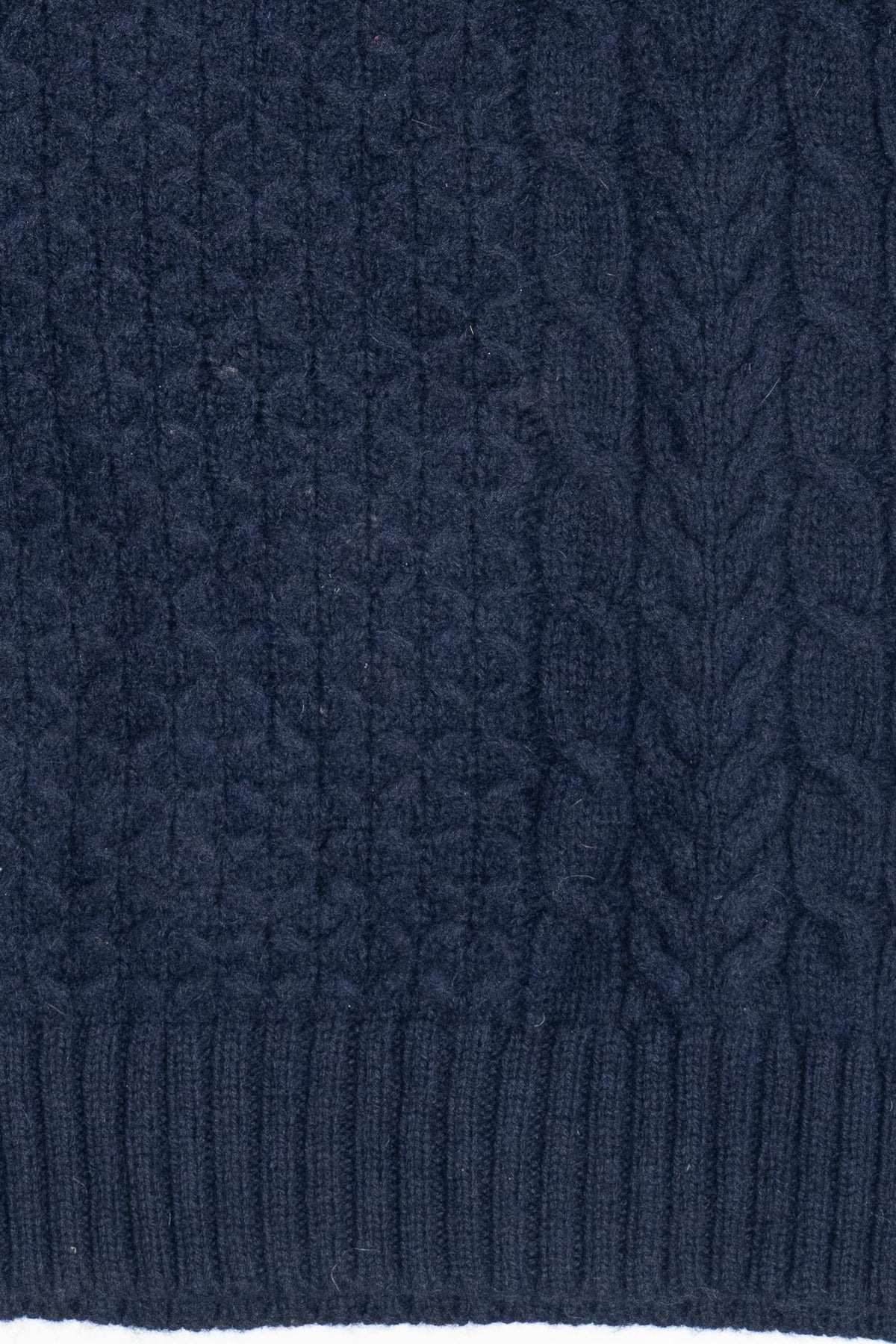 Navy Blue Duluth Trading Co. Fisherman Sweater (2010s)