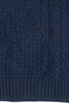 Navy Blue Duluth Trading Co. Fisherman Sweater (2010s)
