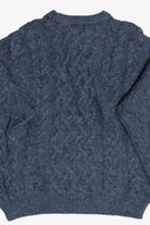 Vintage Aran Crafts Blue Irish Fisherman Sweater (1990s)