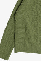 Vintage Aran Crafts Full Zip Irish Fisherman Sweater (1990s)