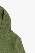 Vintage Aran Crafts Full Zip Irish Fisherman Sweater (1990s)