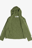 Vintage Aran Crafts Full Zip Irish Fisherman Sweater (1990s)