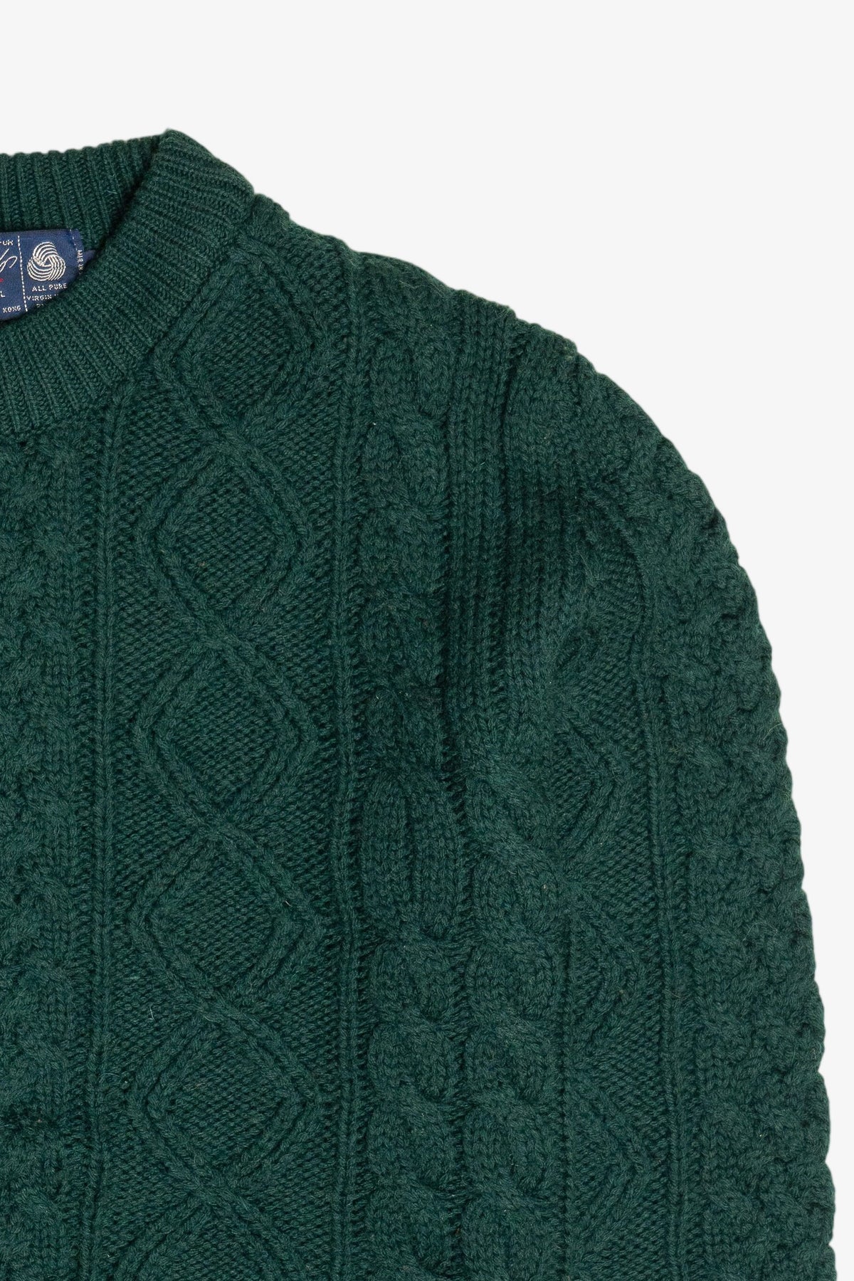 Vintage Lord & Taylor Fisherman Sweater (1980s)