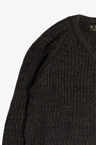 Vintage Brown V-Neck Wolsey Fisherman Sweater (1980s)