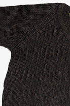 Vintage Brown V-Neck Wolsey Fisherman Sweater (1980s)