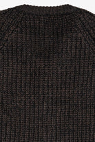 Vintage Brown V-Neck Wolsey Fisherman Sweater (1980s)
