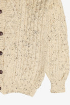 Vintage Oak Tree Originals Fisherman Cardigan Sweater (1990s)