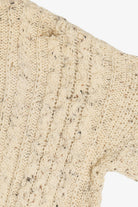 Vintage Oak Tree Originals Fisherman Cardigan Sweater (1990s)