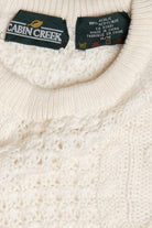 Vintage Cabin Creek Soft Fisherman Sweater (1990s)