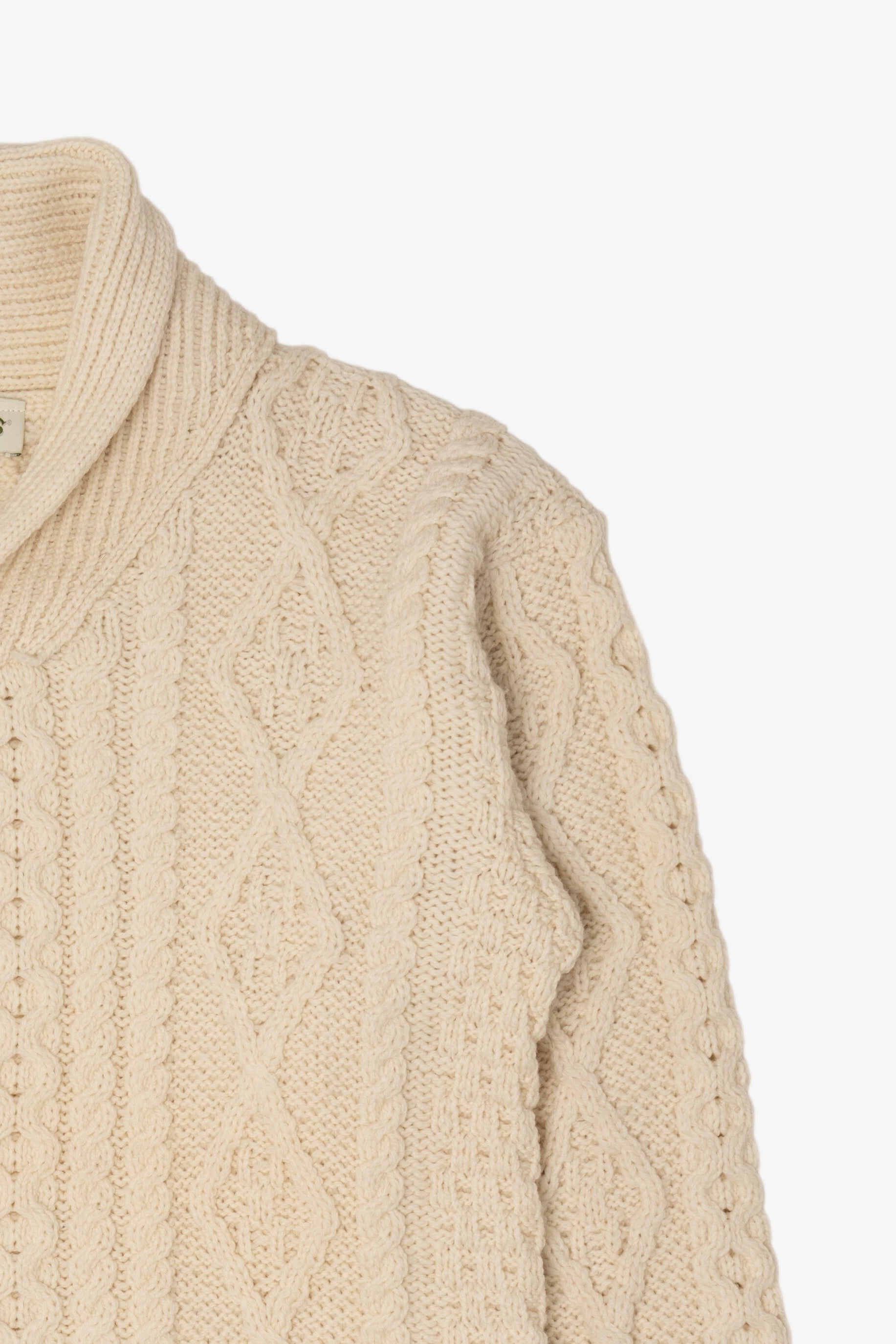 Vintage Ivory Orvis Irish Fisherman Sweater (1990s)