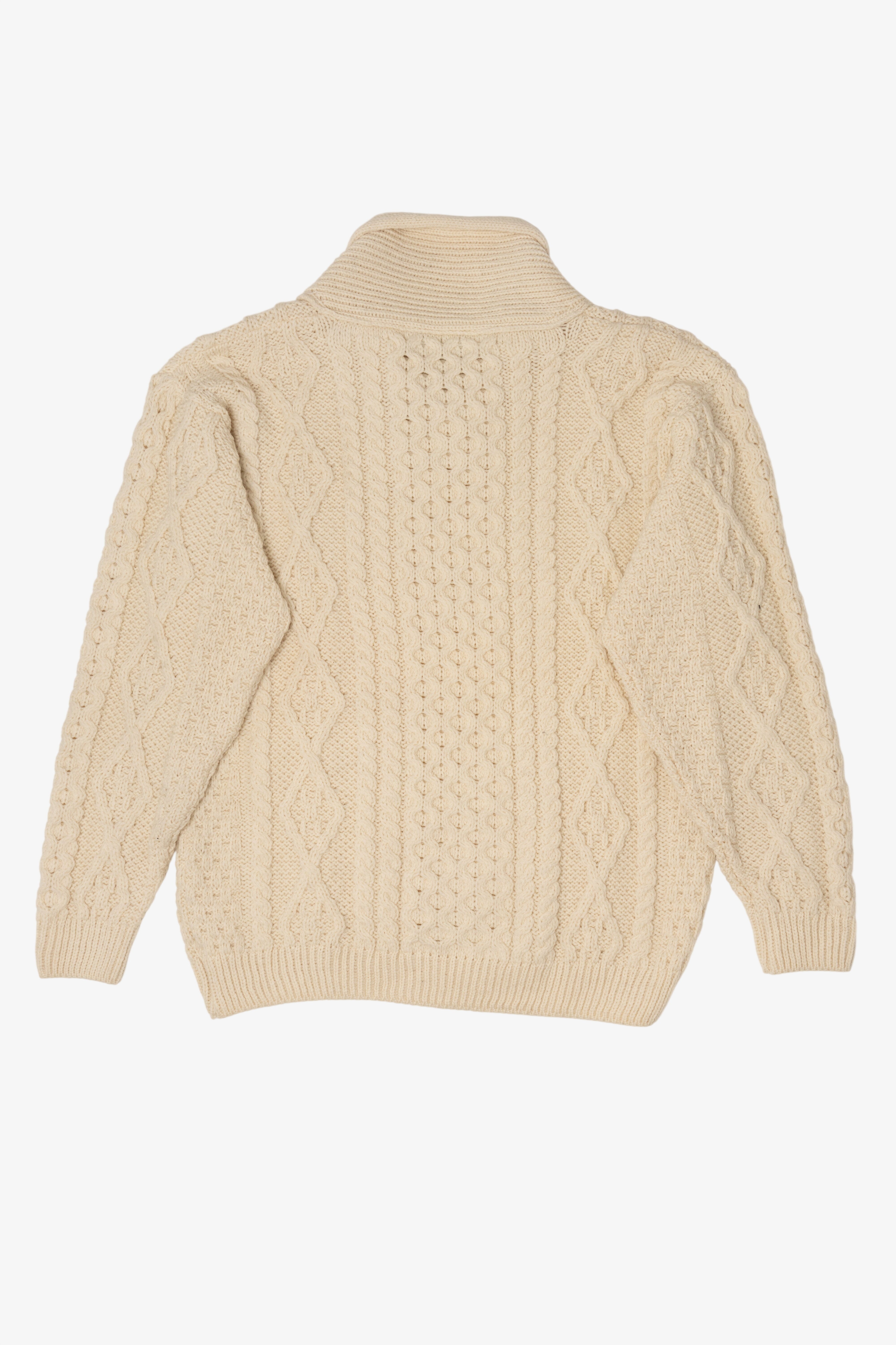 Vintage Ivory Orvis Irish Fisherman Sweater (1990s)