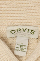 Vintage Ivory Orvis Irish Fisherman Sweater (1990s)