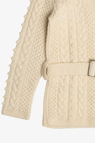 Vintage Fisherman Belted Cardigan Sweater (1980s)