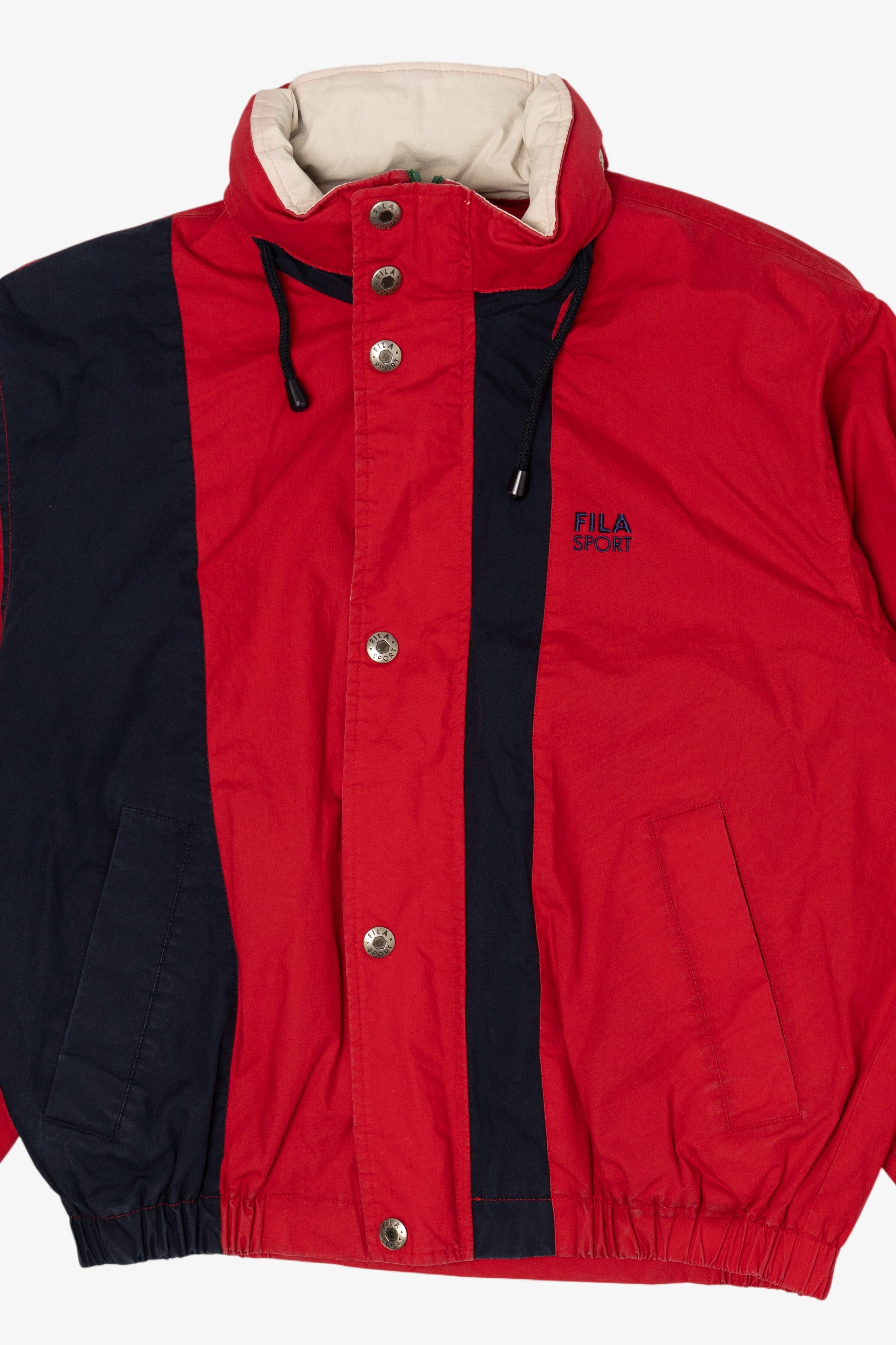 Vintage Red FILA Color Block Jacket (1990s)