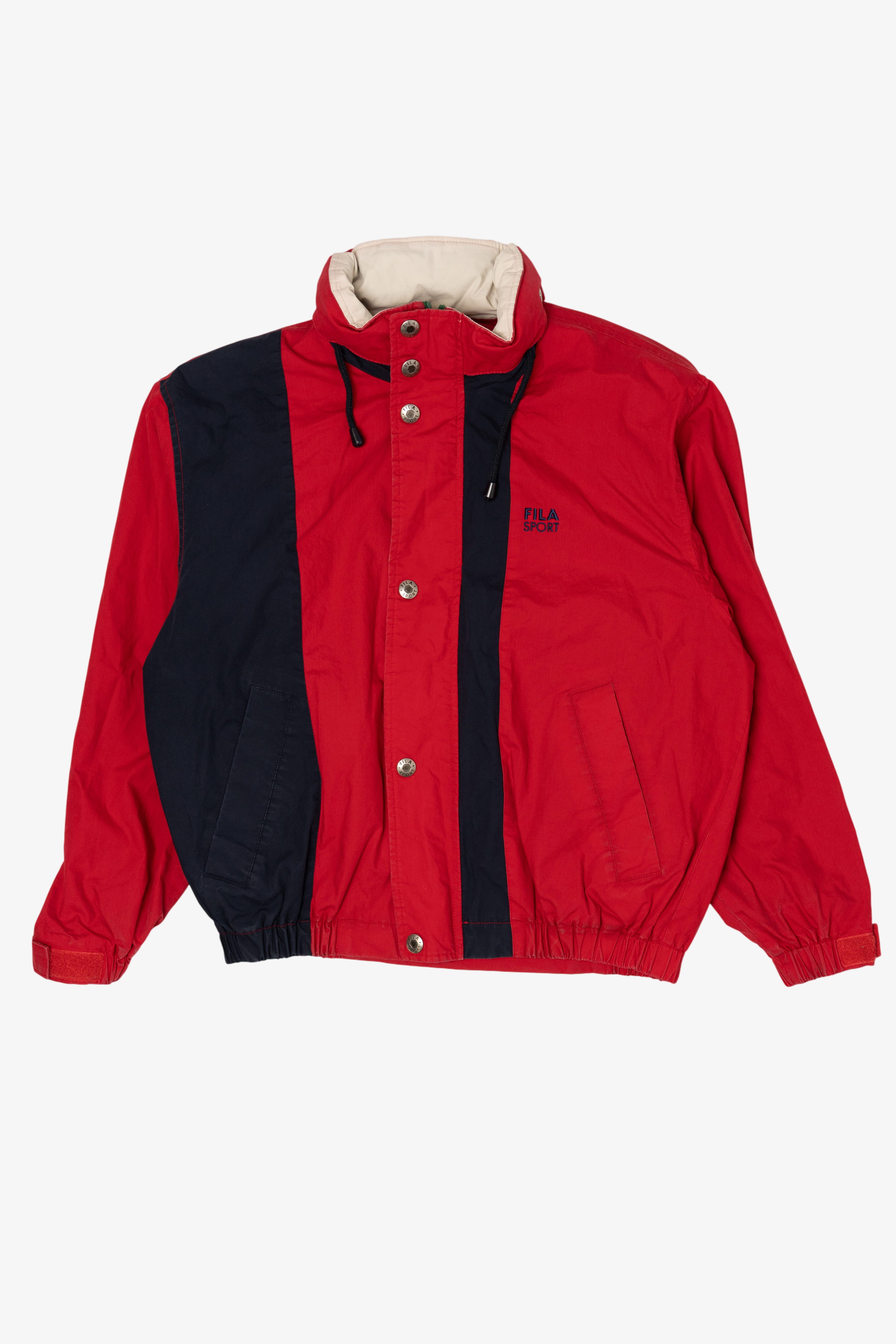 Vintage Red FILA Color Block Jacket (1990s)