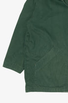 Vintage Dark Green Faded Glory Plaid Lined Jacket (1990s)