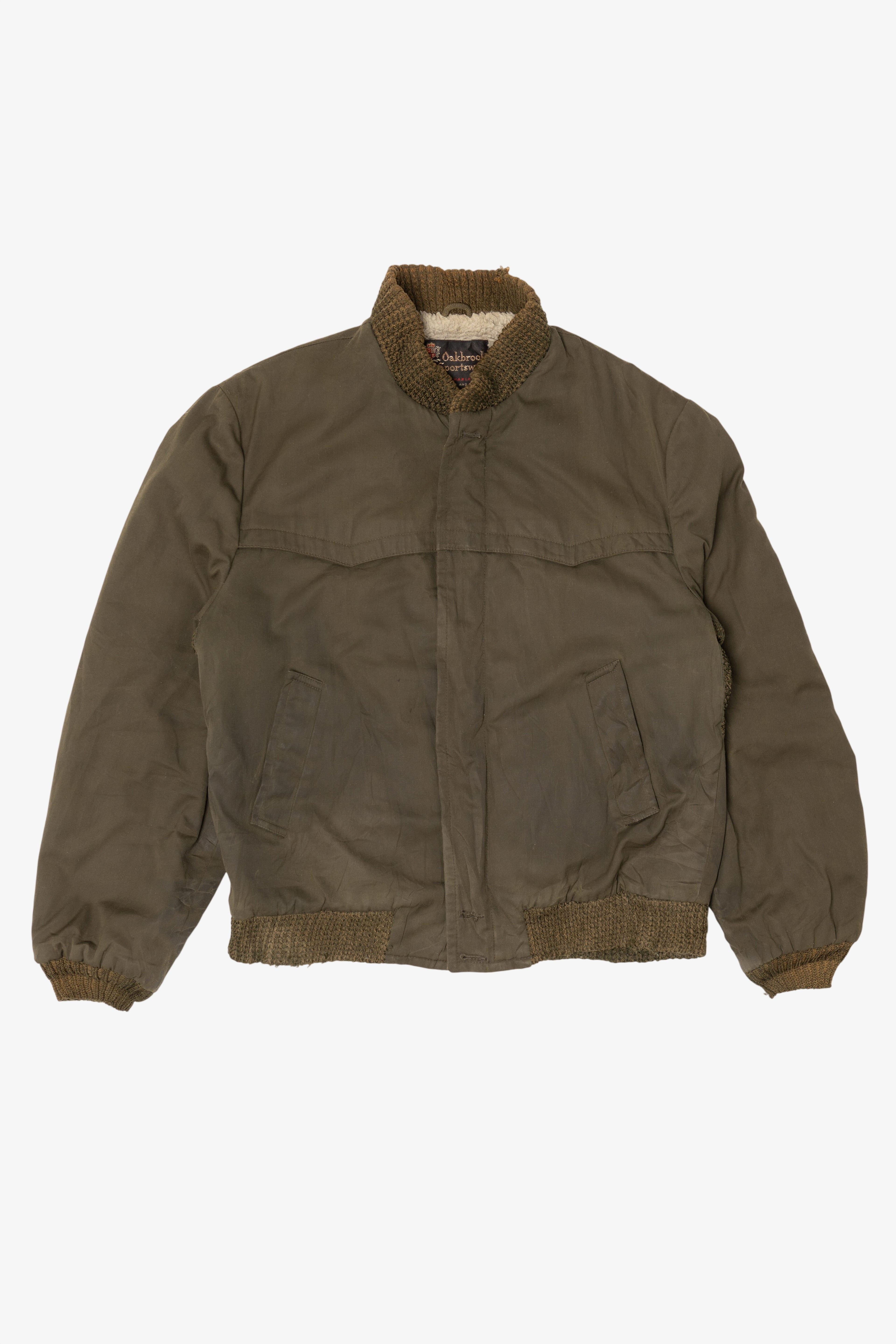 Vintage Sears Oakbrook Sportswear Bomber Jacket (1970s)