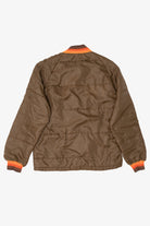 Vintage Brown Swingster Quilted Bomber Jacket (1970s)
