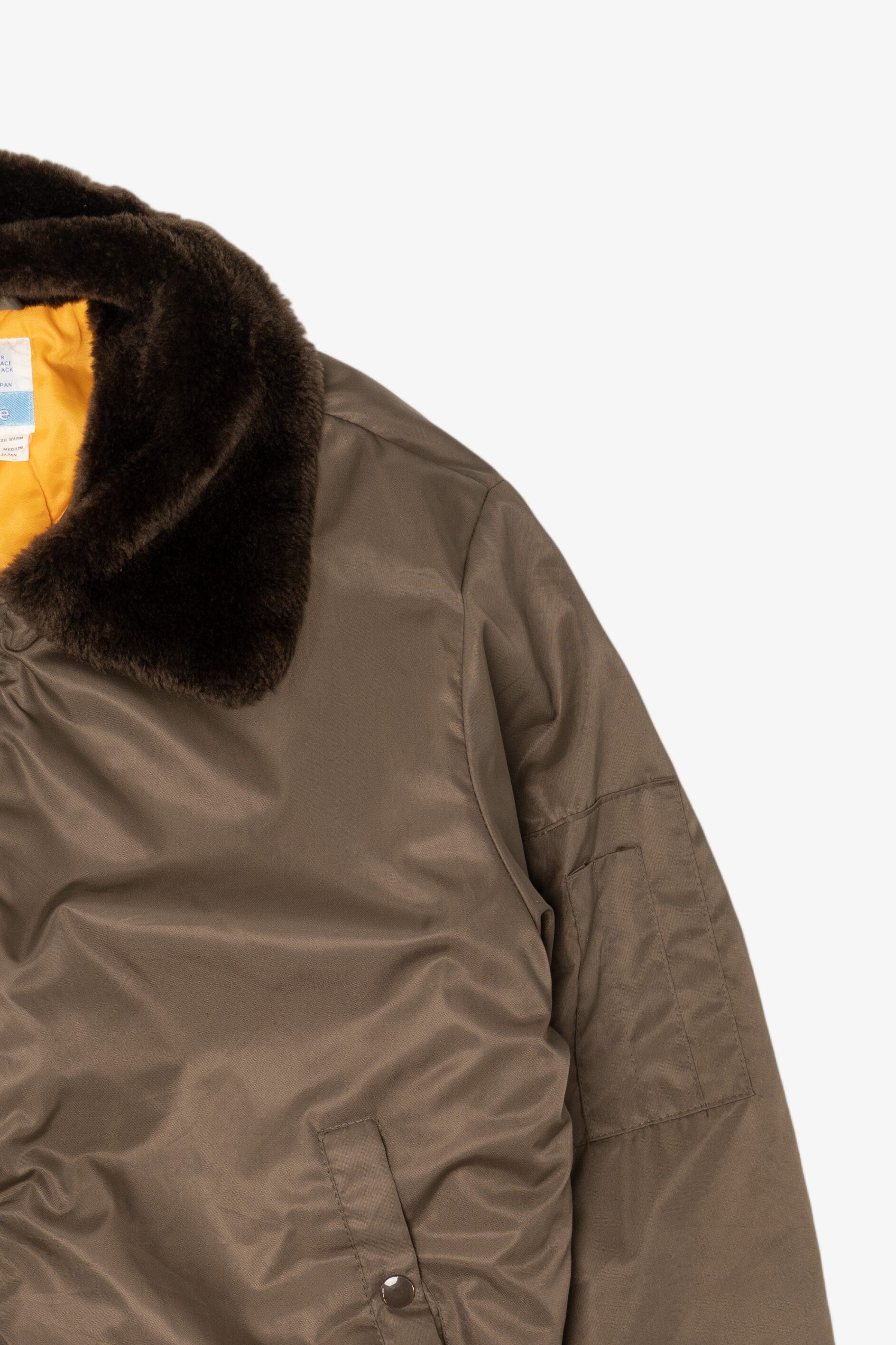 Vintage Brown Sears Work Leisure Bomber Jacket (1970s)