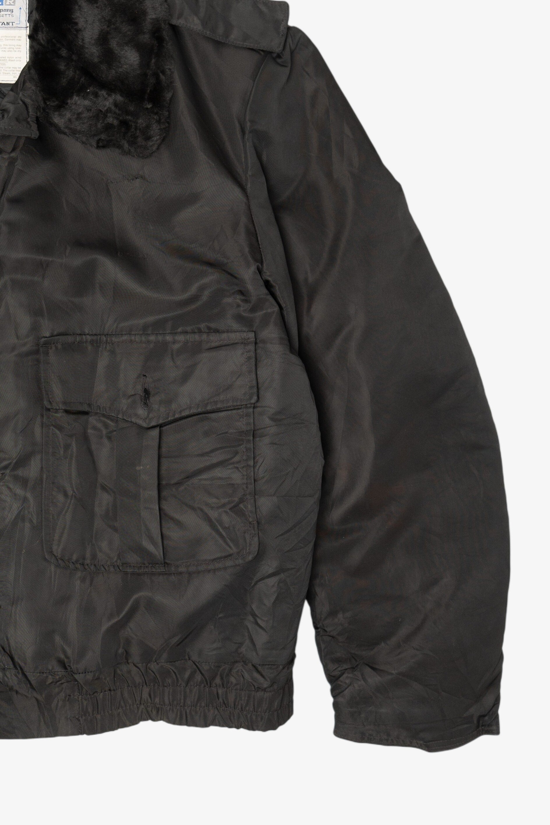 Vintage Black Ceiling Zero Blauer Workwear Bomber Jacket (1970s)