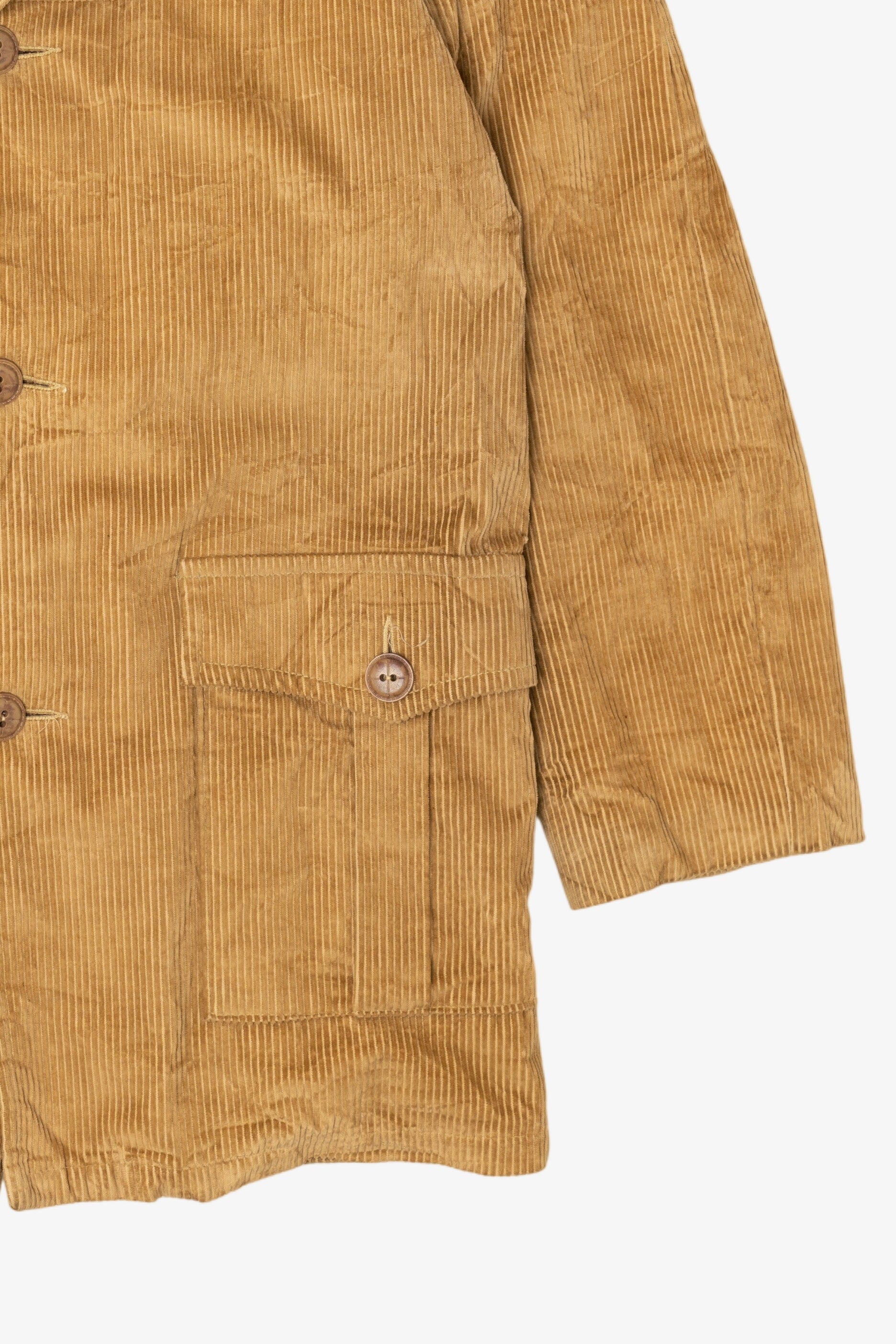Vintage Distinctive Woodsman Corduroy Sherpa Lined Jacket (1970s)