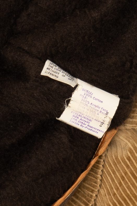 Vintage Distinctive Woodsman Corduroy Sherpa Lined Jacket (1970s)