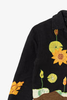 Vintage Reversal USA Sunflower Embroidered Lightweight Jacket (1990s)