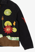 Vintage Reversal USA Sunflower Embroidered Lightweight Jacket (1990s)