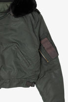 Vintage Green MilitaryBomber Jacket (1970s)
