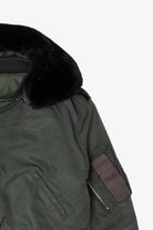Vintage Green MilitaryBomber Jacket (1970s)