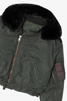 Vintage Green MilitaryBomber Jacket (1970s)
